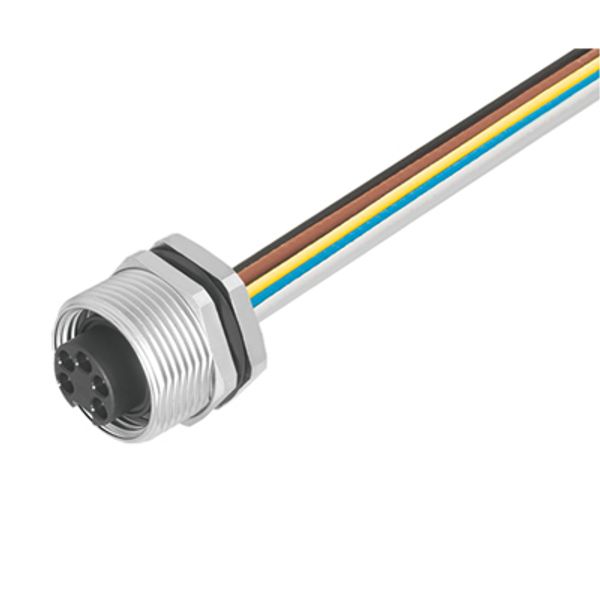 Built-in plugs, 7/8", Mounting thread: M26 x 1.5, Number of poles: 5, Strand / cable length: 0.2 m image 1