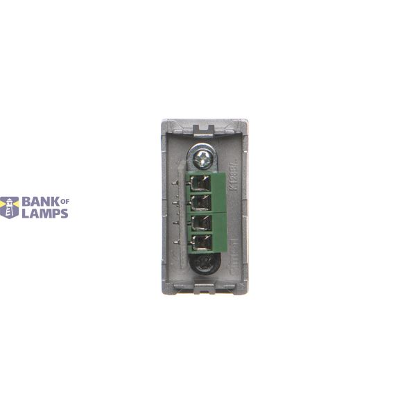Cover for double socket with earthing - for Premium frames, black matt image 1
