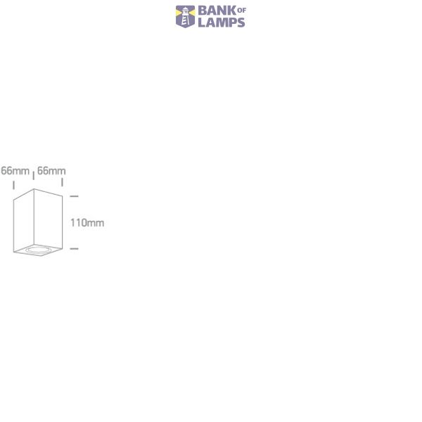 WHITE GU10 6W IP65 image 2