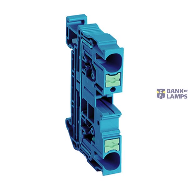 PUSH-IN TERM 6sqmm FEED THROUGH, BL image 1