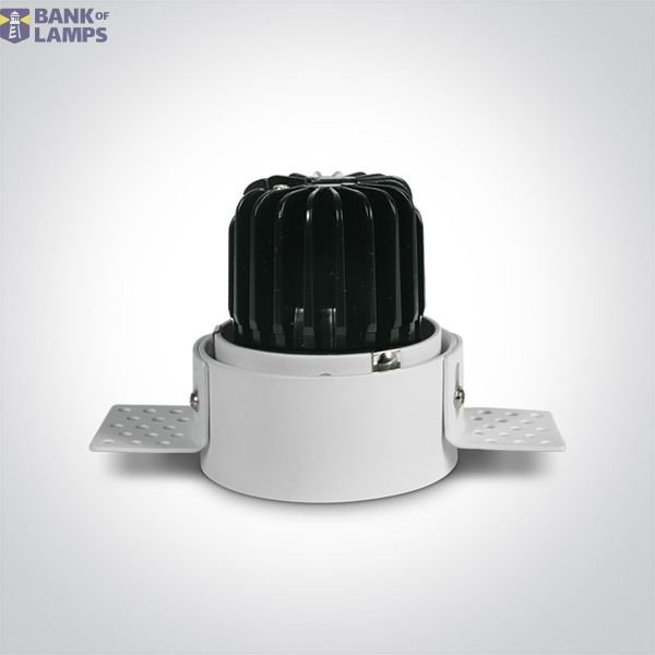 WHITE COB LED 12w WW 700mA 38deg TRIMLESS DARK LIGHT image 3