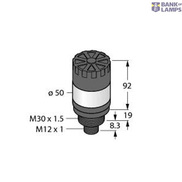 LED Signal Light Monochrome Multifunction Acoustic Signaller   TL50BAQ image 2