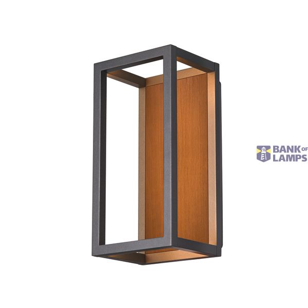 QUADRULO wall-mounted light, 3000K, anthracite image 1