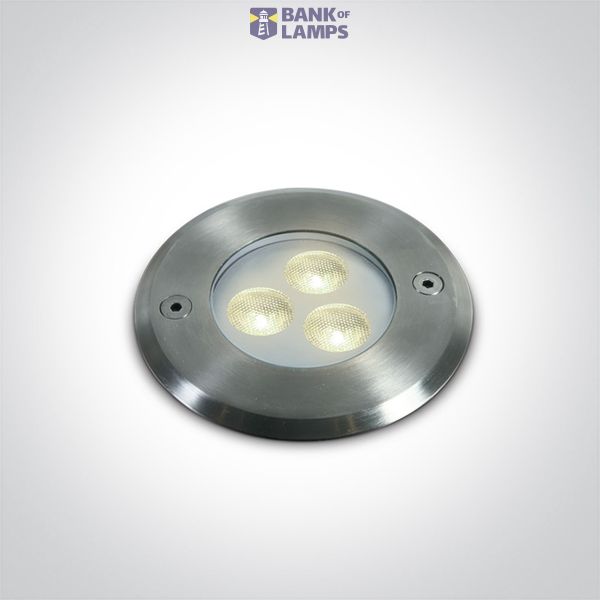 3x1W LED CW SS316 IP68 RECESSED UNDERWATER 24V image 1