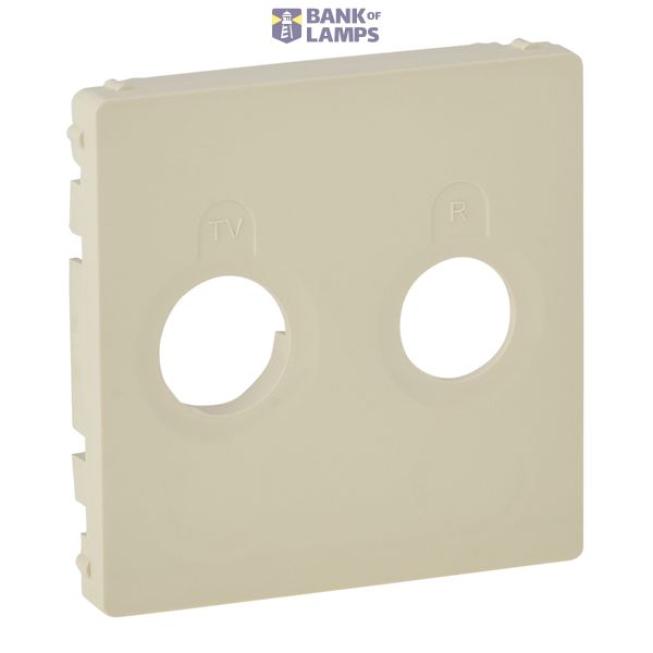 Cover plate Valena Life - TV-R socket - ivory image 2