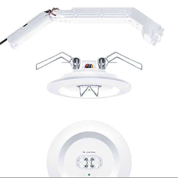 RESCLITE PRO MRCR ESC E3D WH - Safety luminaire image 1