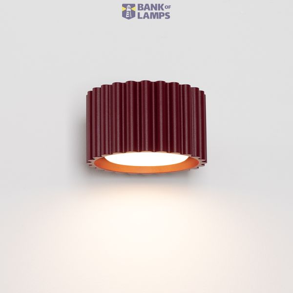 Wall lamp AURA burgundy Gx53 image 2