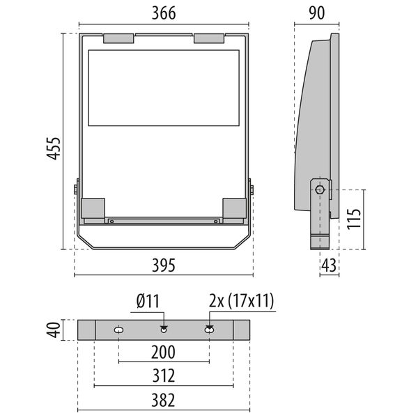 GUELL 2.5152 A40/W 840 GRIJS1-10V image 3