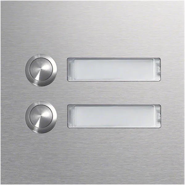 ELCO CZM-120 stainless steel module, push button module, number of buttons 2, image 1