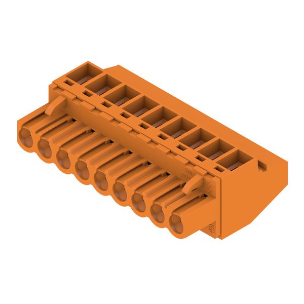PCB plug-in connector, female plug, 5.00 mm, Number of poles: 9, 90°, Clamping yoke connection, Clamping range, max. : 4 mm², Box image 2