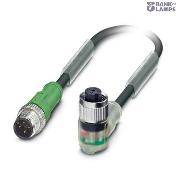 SAC-4P-M12MS/2,0-PUR/M12FR-3L - Sensor/actuator cable image 1
