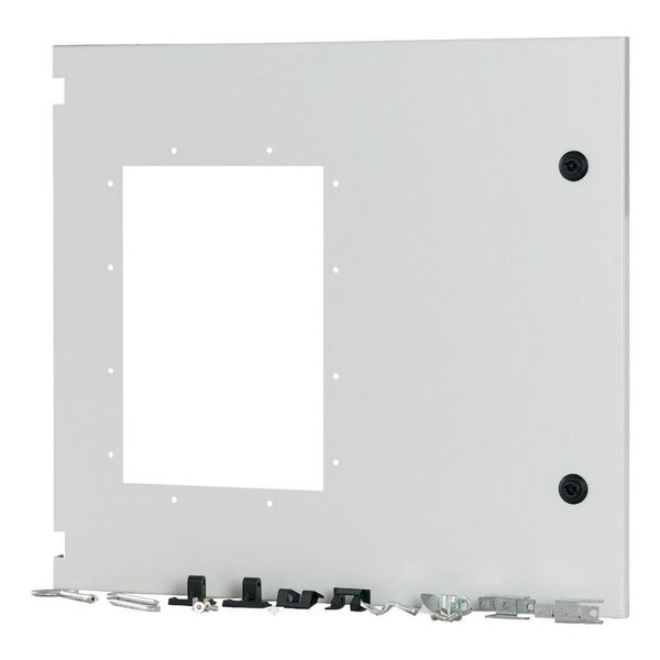 XTMPIX16WD-H550W600 Front door for IZMX16, withdrawable, HxW=550x600mm, IP55, grey image 5