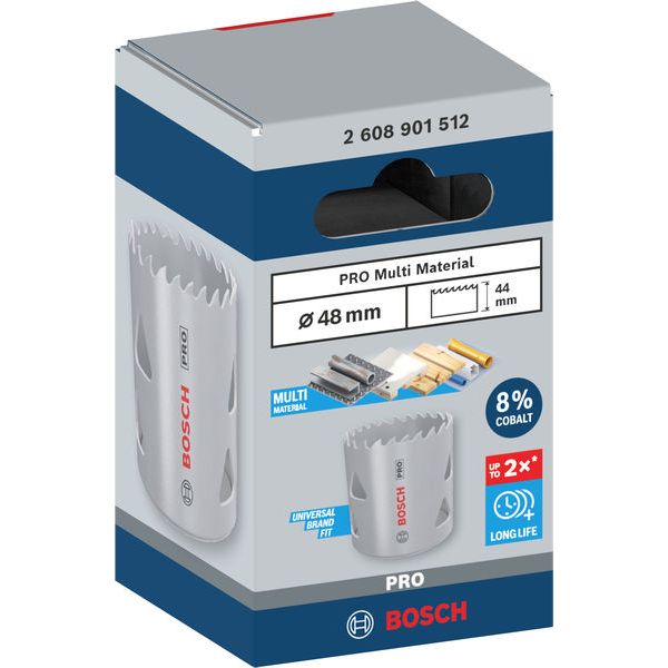 PRO Multi Material Hole Saw, 48 mm image 2