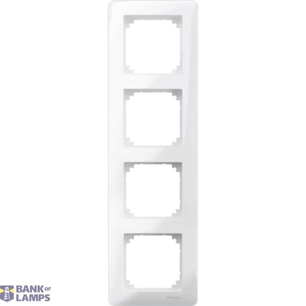 M-CREATIV cover frame 4V POLARwhite image 1