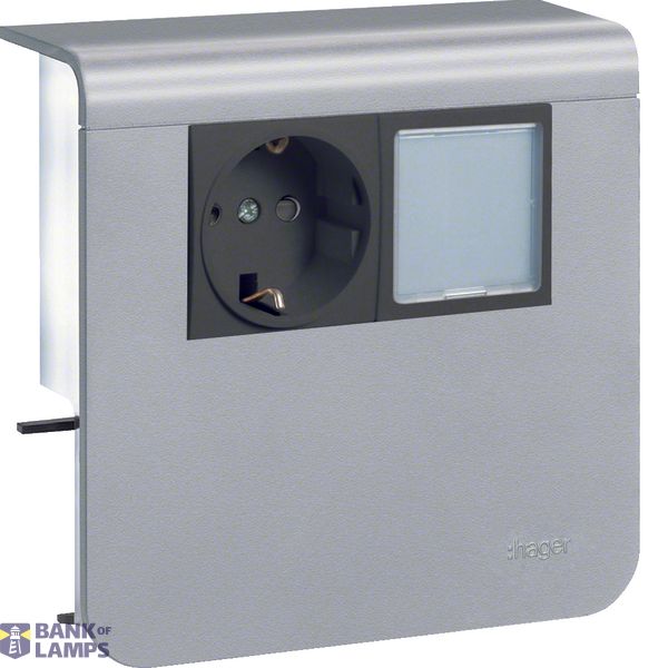 Device bearer outlet/LED SL 20x55 decora image 1