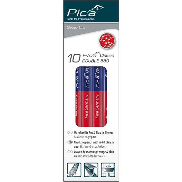 Pica 559 Double pencil red/blue 17.5cm image 4
