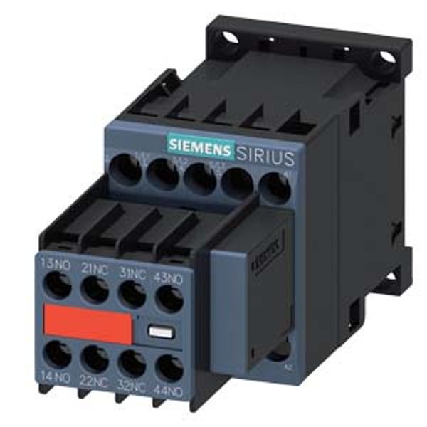 power contactor, AC-3e/AC-3, 7 A, 3 kW / 400 V, 3-pole, 230 V AC, 50/60 image 2