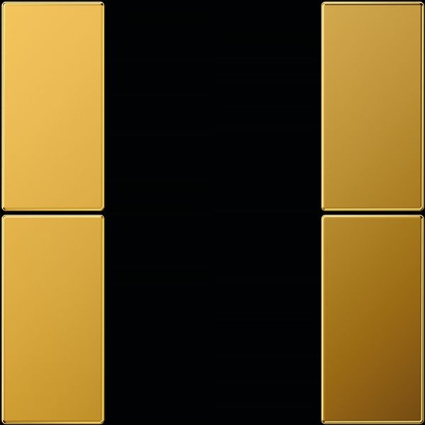 Cover kit 2 gang, complete LS502TSAGGO image 4