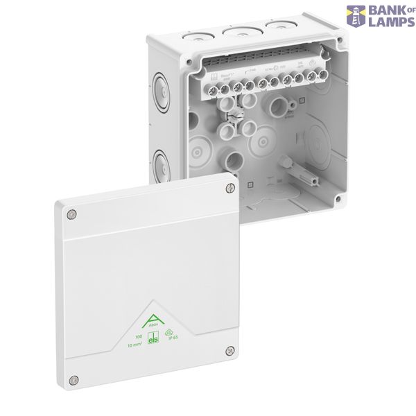 Junction box, Type of protection IP66, max. 10², Impact strength IK07, Protection class II, Ui 690V AC, Ui 690V DC, DLG, VDE, Halogen free image 1