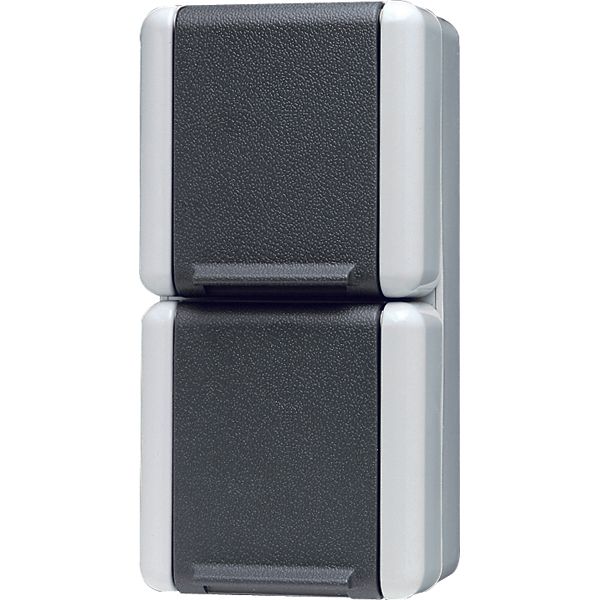 2-gang SCHUKO® socket 822W image 2