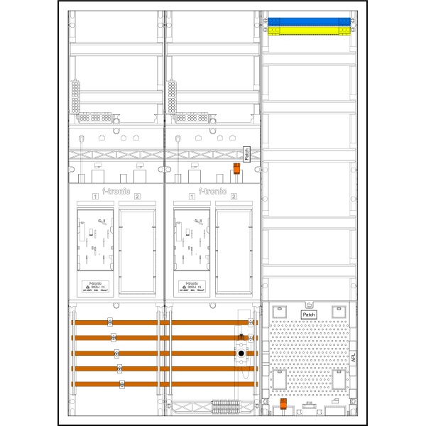 EHZ732APZD01, 2 ZP, 2 DS, 2 R, 1 VAPZ incl. APL, SPVGD01, 2 PPV, 1 PL150 (EHZ732APZD01) image 1