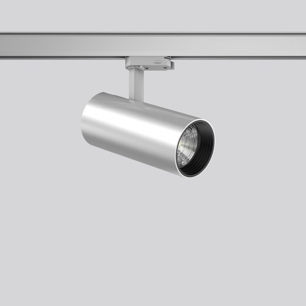 DEECOS S mini, 29 W, 3200 lm, 940, silver, DALI Surface mounted projec image 1