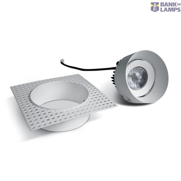 WHITE COB 6,5W WW 700mA IP54 TRIMLESS ADJUSTABLE image 2