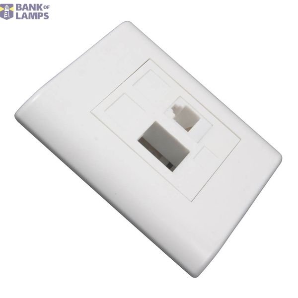 CAT6 outlet straight image 1