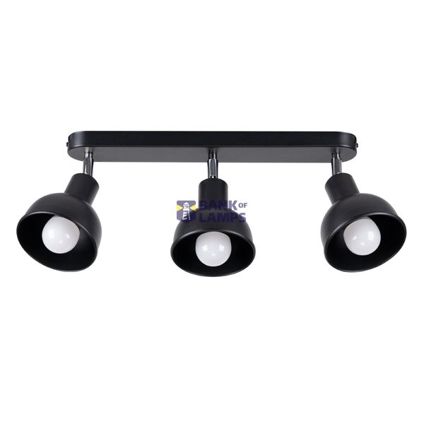Ceiling lamp ELBA 3 black image 1