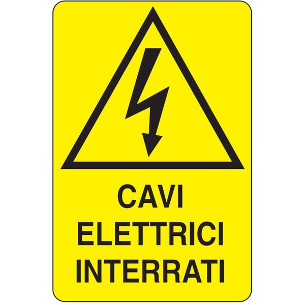 Rectangular danger sign - 330 x 500 mm image 1