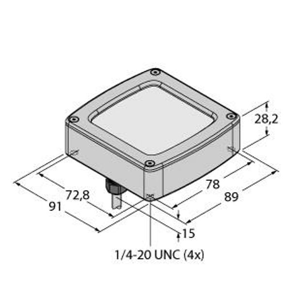 LED Area Light In the Metal Housing   WLC90WL30R image 1