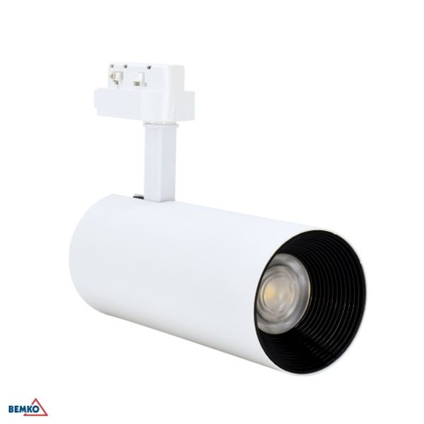 SPOTLIGHT FIXTURE VERKO WHITE 1-PHASE 24W 4000K 1920LM 24° image 1