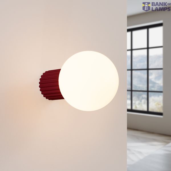 Wall lamp HALO burgundy image 3