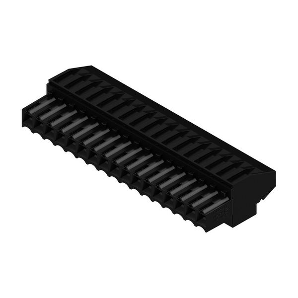 PCB plug-in connector, female plug, 3.50 mm, Number of poles: 17, 270°, Clamping yoke connection, Clamping range, max. : 1.5 mm², Box image 2