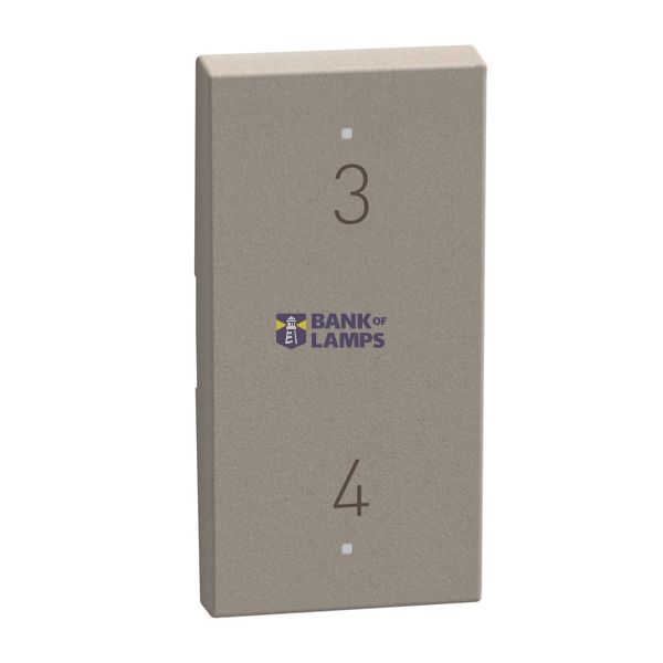 LIGHT NOW KEY COVER 3-4 1MODULE STONE image 1