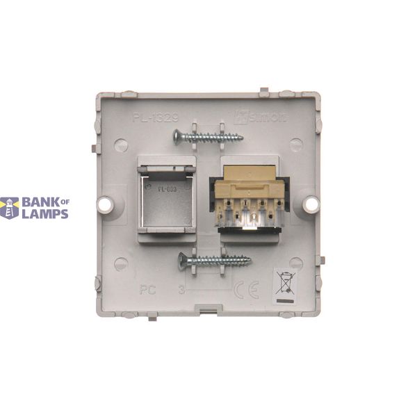 Touch panel 3 modules, Modul 1: 1 touch field, Module 2: 2 horizontal touch fields, Module 3: 2 vertical touch fields, Fixing: horizontal, Frozen lava image 1