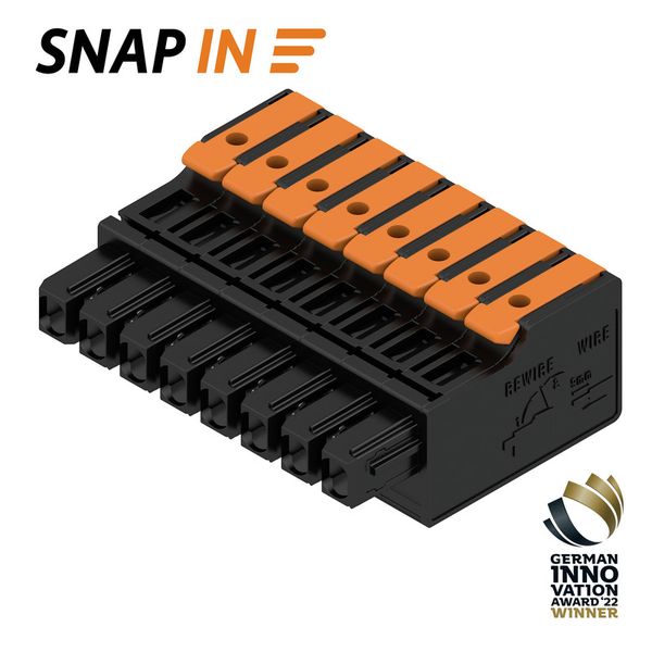 PCB plug-in connector, female plug, Pitch in mm (P): 5.00 mm, Number of poles: 8, 180°, Box image 2