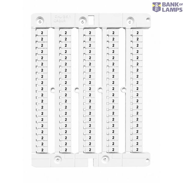 Marking tags "2" 100 pcs. image 1