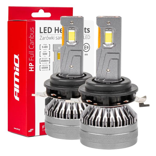 LED Headlights HP Series H7-1 Canbus AMiO-03675 image 1