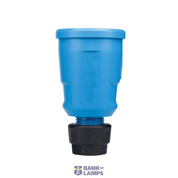 SCHUKO connector, blue, Elamid high performance plastic image 1