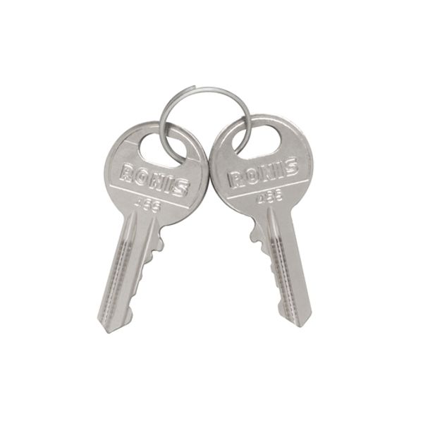 Spare standard key set for selector switches or mushroom head buttons image 1