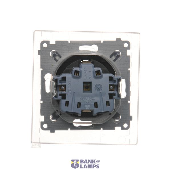 Smartphone-controlled dimmer for LED bulbs [Wi-Fi] - DIMMER, 2-200 W, 230V, (module), graphite mat, With two-way switch: Yes image 1