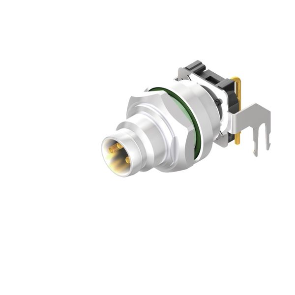 Built-in plugs, M8, Mounting thread: M8, Number of poles: 4, Strand / cable length: image 3