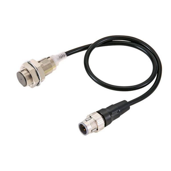 Proximity sensor, inductive, nickel-brass, short body, M18, shielded, E2EN1528A image 2