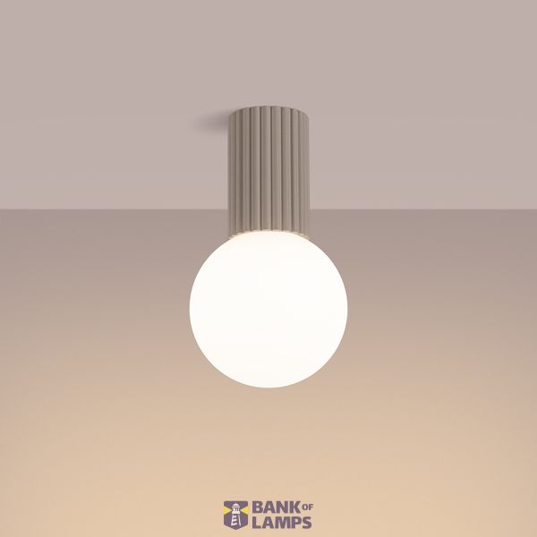 Ceiling lamp HALO taupe image 3