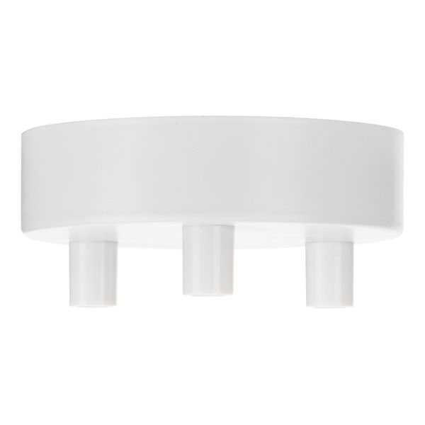 Ceiling Cup Metal White Multi-Cord 3 image 1