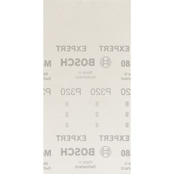 EXPERT M480 Sanding Net for Orbital Sanders 115 x 230 mm, G 320, 50-pc image 1