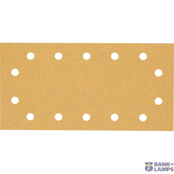 EXPERT C47 Sandpaper with 14 holes for Orbital Sanders 115 x 23 mm, G 6 5-pc image 1