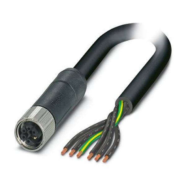 SAC-6P-10,0-PVC/M12FSM PE - Power cable image 2