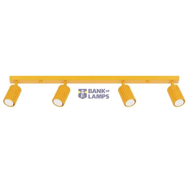 Ceiling lamp KARBON 4L yellow image 1